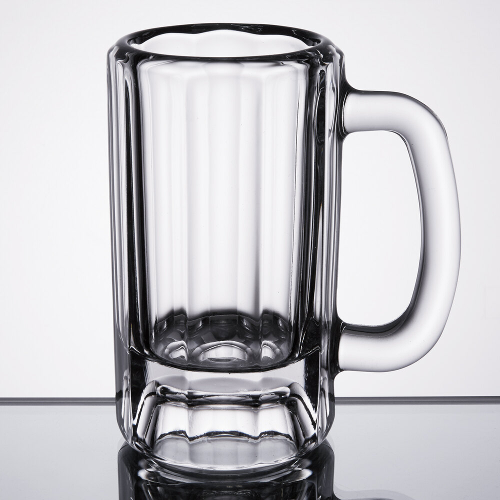 Libbey 5016 12 oz. Paneled Beer Mug - 12/Case