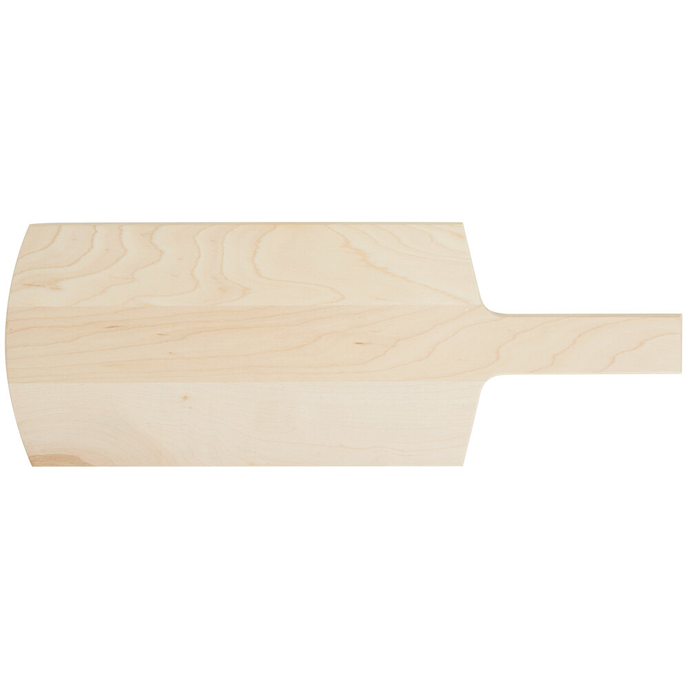 American Metalcraft MSB3 12 1/2" x 6 1/2" Wood Serving Peel