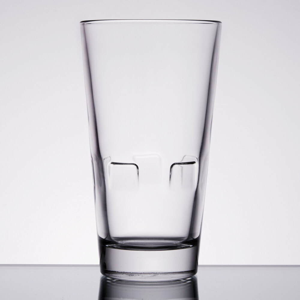 Libbey 15965 Optiva 14 oz. Customizable Stackable Beverage Glass - 12/Case