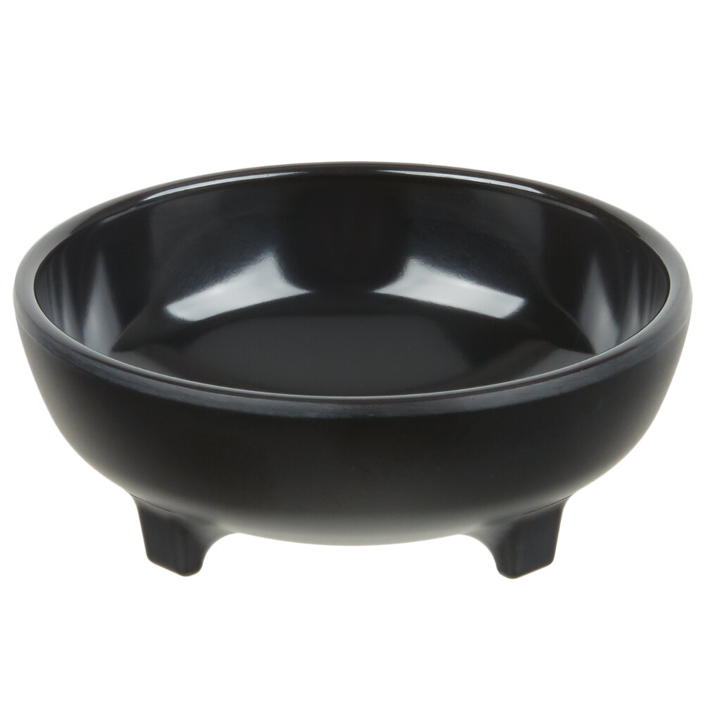 Carlisle 087803 Melamine 8 oz. Molcajete Ramekin - 48/Case