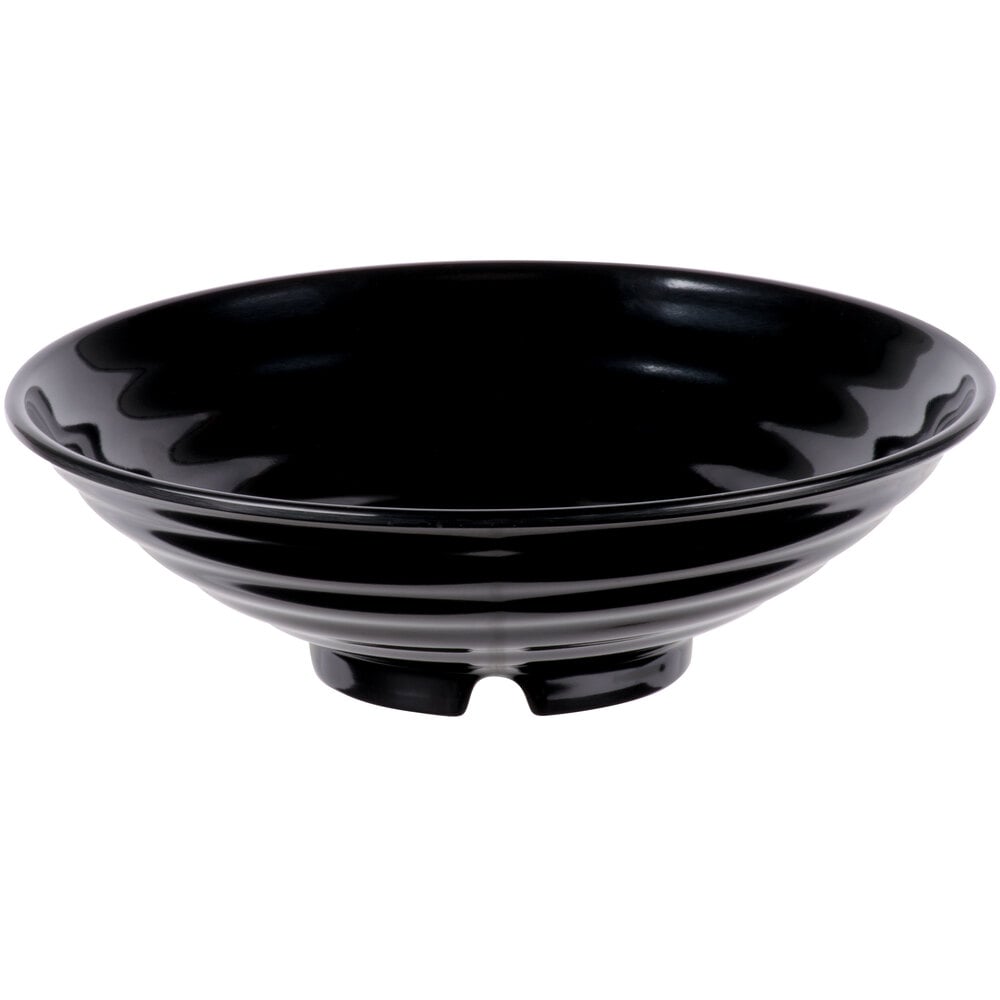 GET ML-79-BK Milano Black 1.5 Qt. Round Bowl