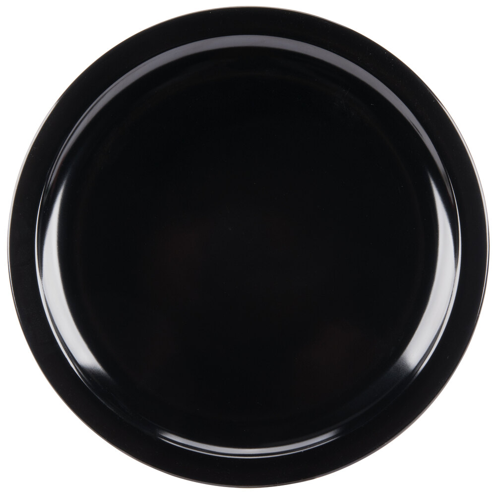 Carlisle KL11603 Kingline 10" Black Plate - 48/Case