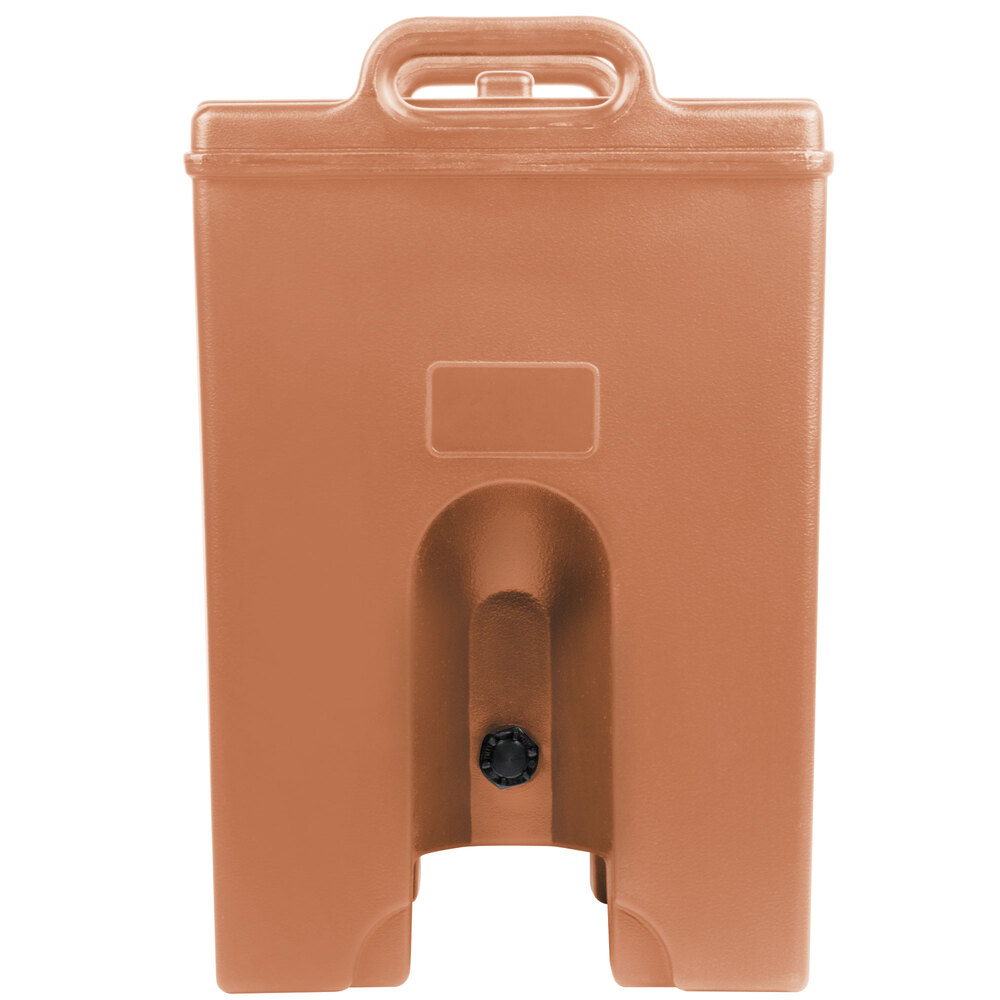 Cambro 100LCDPL157 Camtainer® 1.5 Gallon Coffee Beige Insulated Soup Carrier