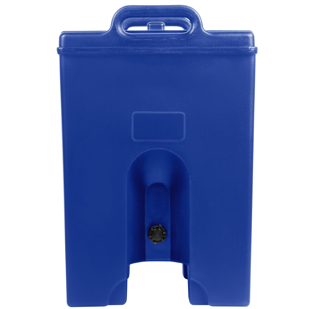 Cambro 250LCDPL186 Camtainer® 2.5 Gallon Navy Blue Insulated Soup Carrier