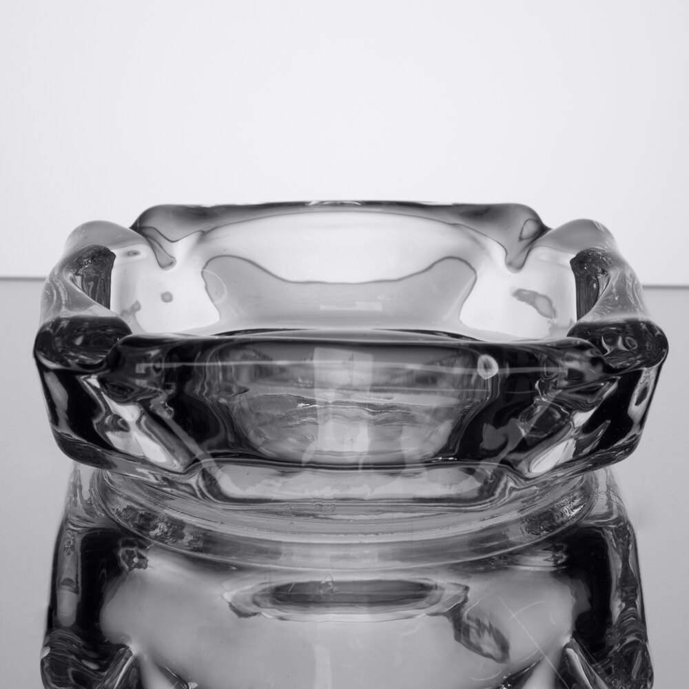 Anchor Hocking 143U 3 5/8" Square Ashtray - 36/Case