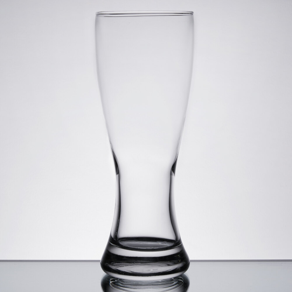 Anchor Hocking 80436RT 23 oz. Rim Tempered Pilsner Glass - 24/Case