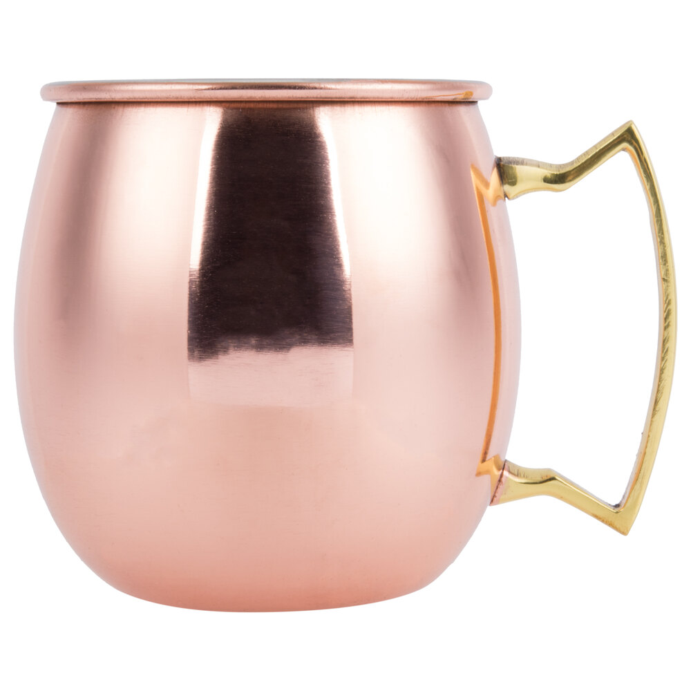 American Metalcraft CM16P 16 oz. Mirrored Copper Moscow Mule Mug