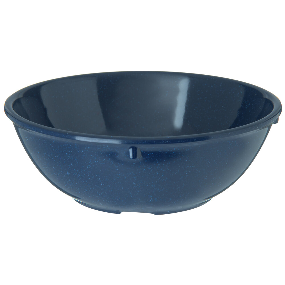 Carlisle 4352135 Dallas Ware 14 oz. Cafe Blue Nappie Bowl - 48/Case
