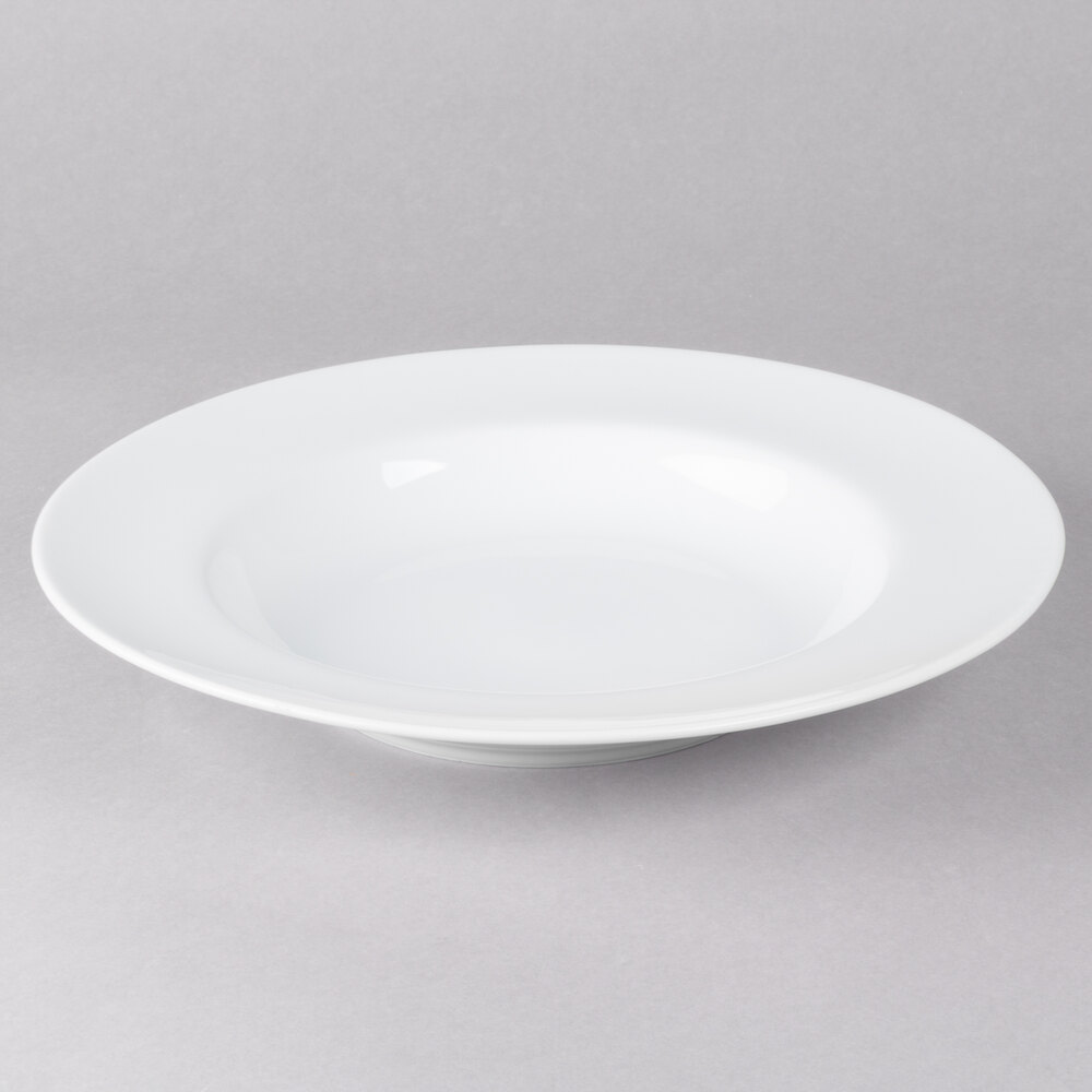 10 Strawberry Street RB0041 Classic White 16 oz. White Porcelain Soup Bowl - 12/Case