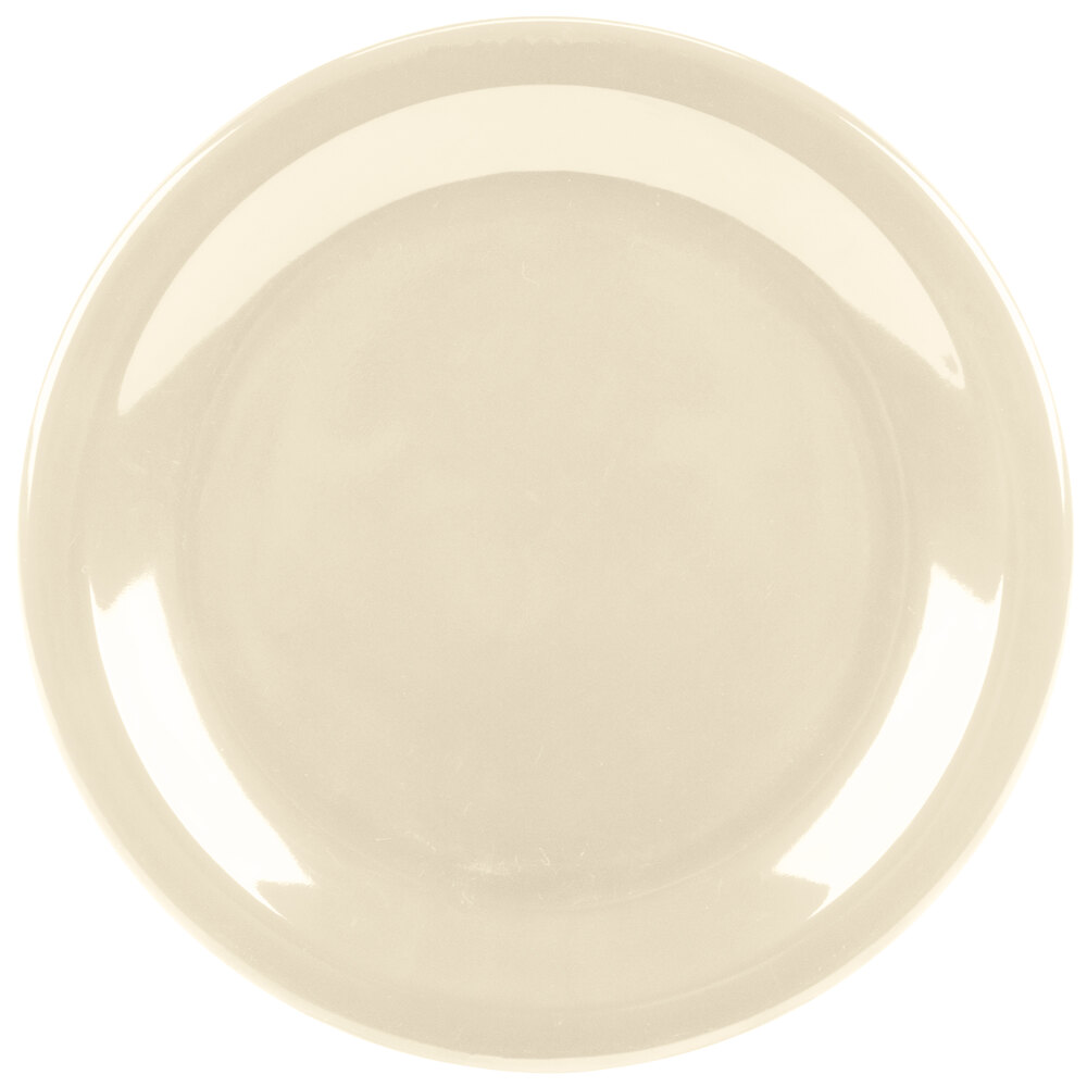 Carlisle KL20425 Kingline 6 1/2" Tan Pie Plate - 48/Case