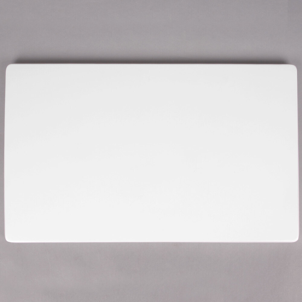 American Metalcraft MEL2113 Endurance 21 1/2" x 13" Flat Melamine Platter