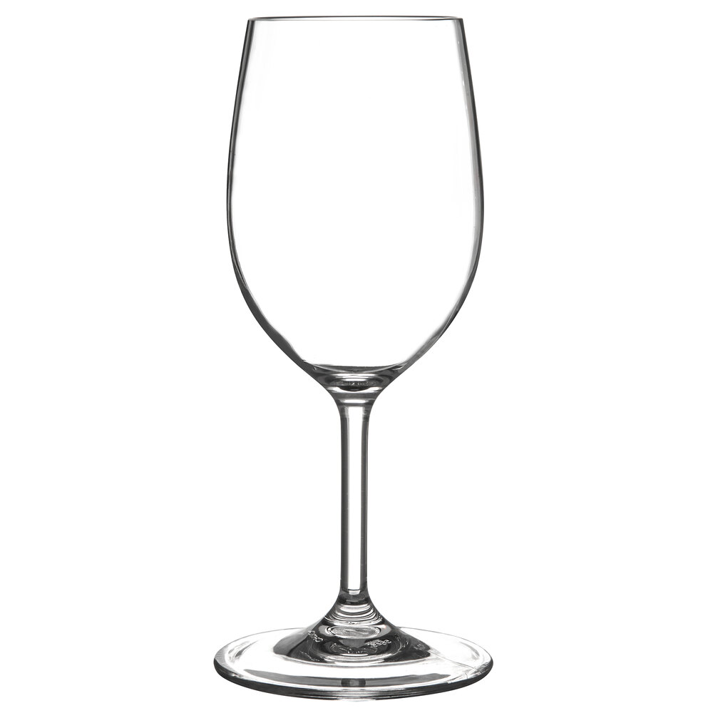 Carlisle 564507 Alibi 8 oz. Plastic White Wine Glass - 24/Case