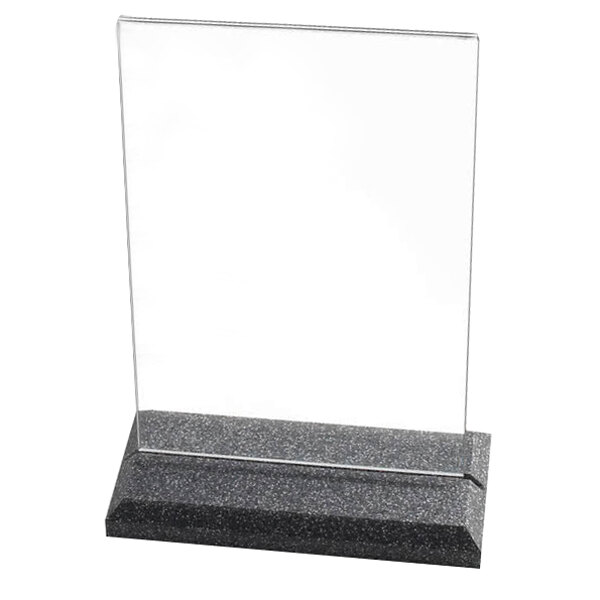 Cal-Mil 653 Granite Base Displayette - 5 1/2" x 8 1/2"