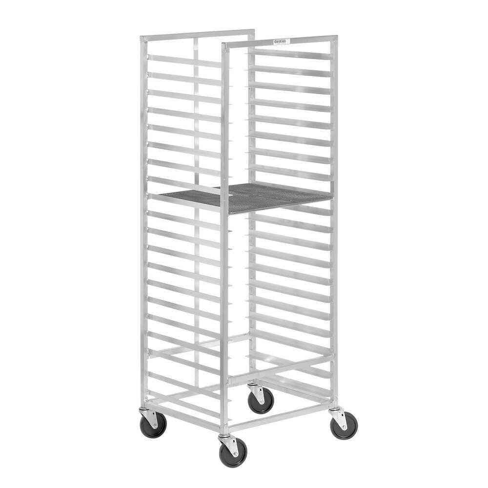 Channel 555A 7 Screen Bottom Load Donut Screen Rack - Assembled