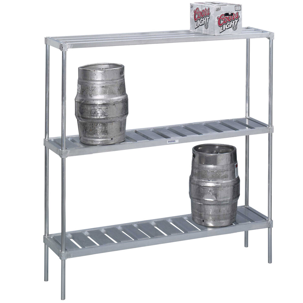 Channel KAR80 8 Keg Rack - 80" x 17" x 68"