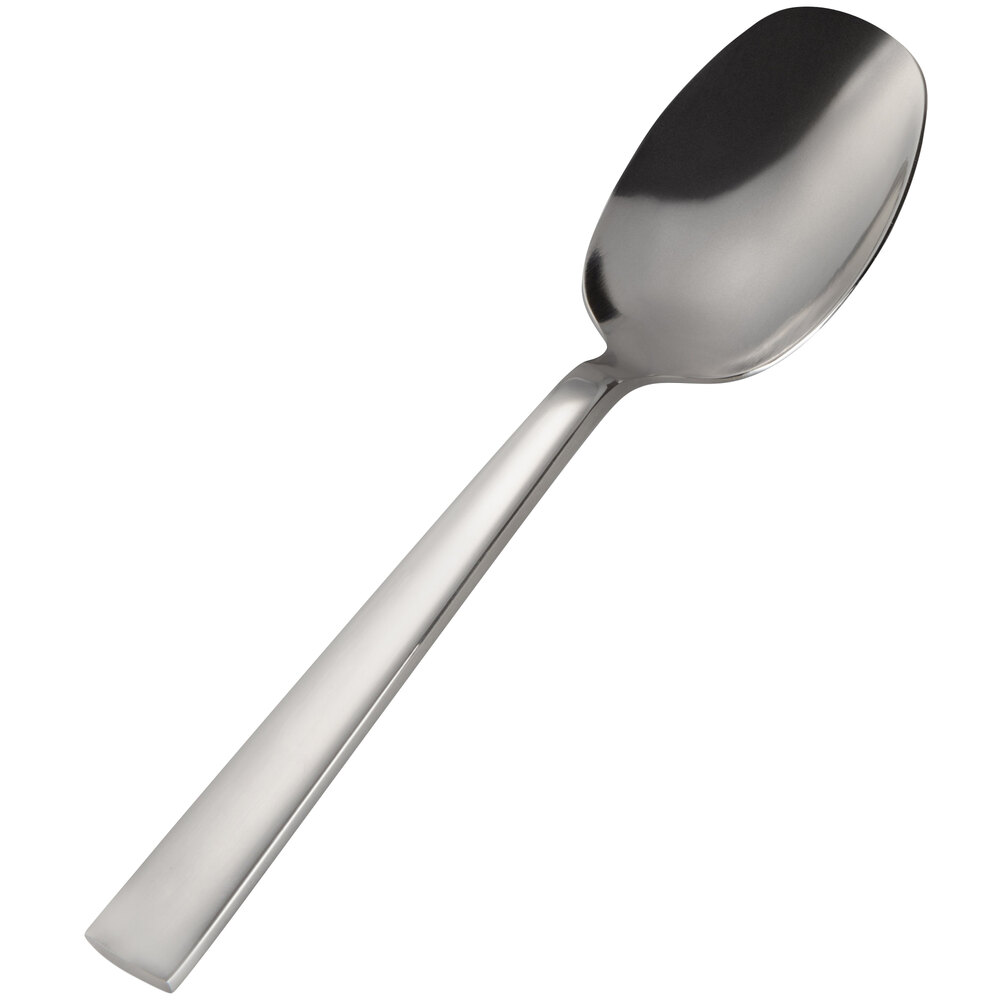 Bon Chef S3703 Roman 6 1/4" 18/10 Stainless Steel Extra Heavy Soup / Dessert Spoon - 12/Case