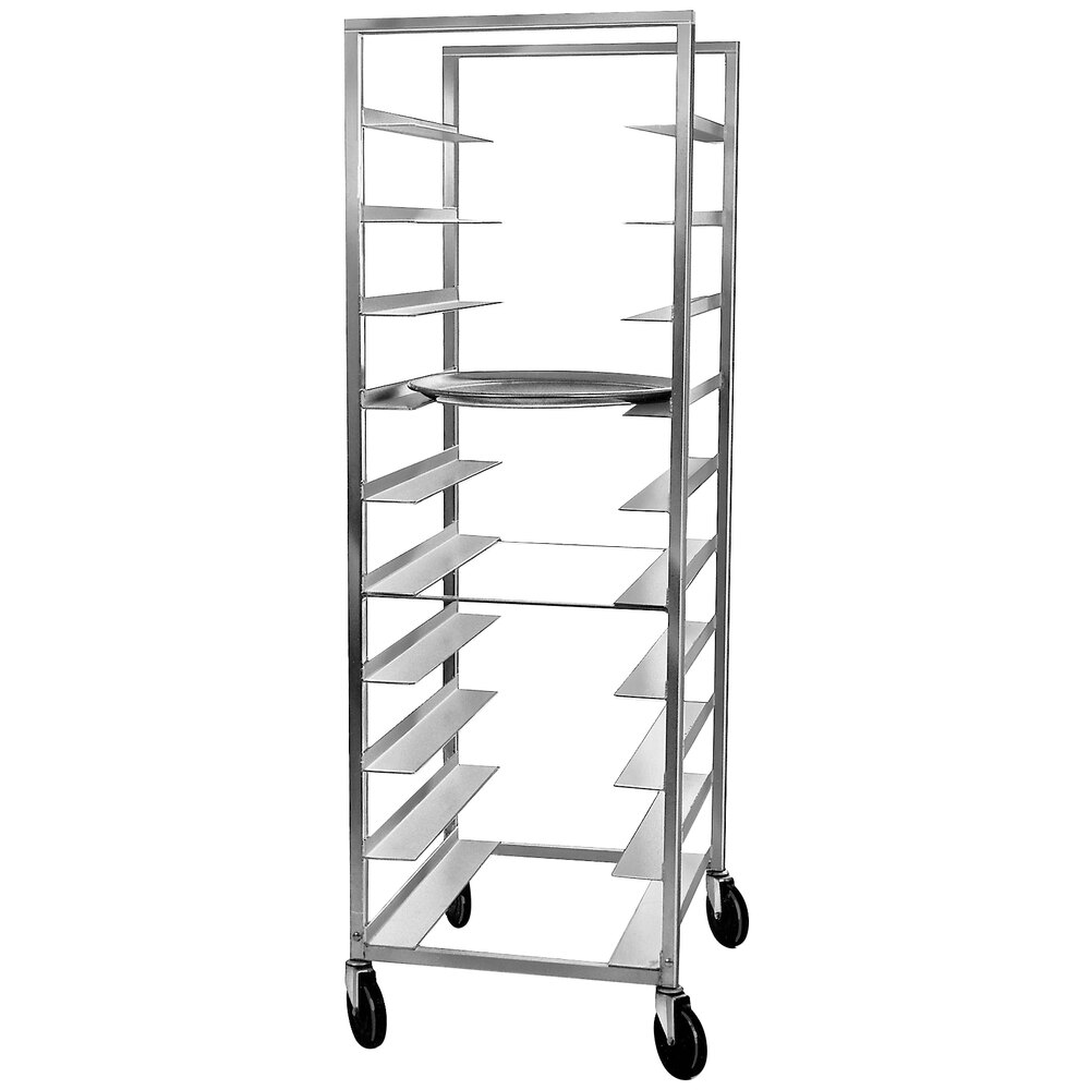 Channel OT-6 10 Tray Aluminum Oval Tray Rack - Assembled