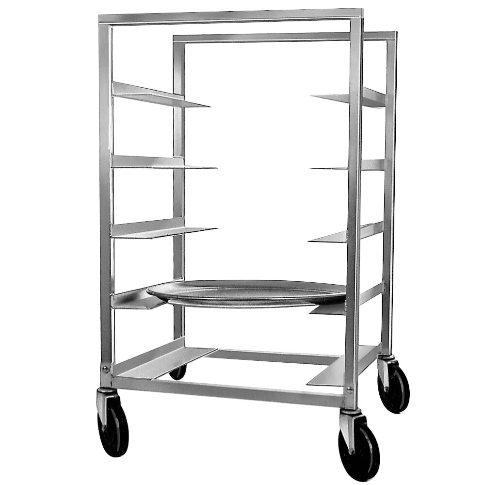 Channel OT-63 5 Tray Aluminum Oval Tray Rack - Assembled