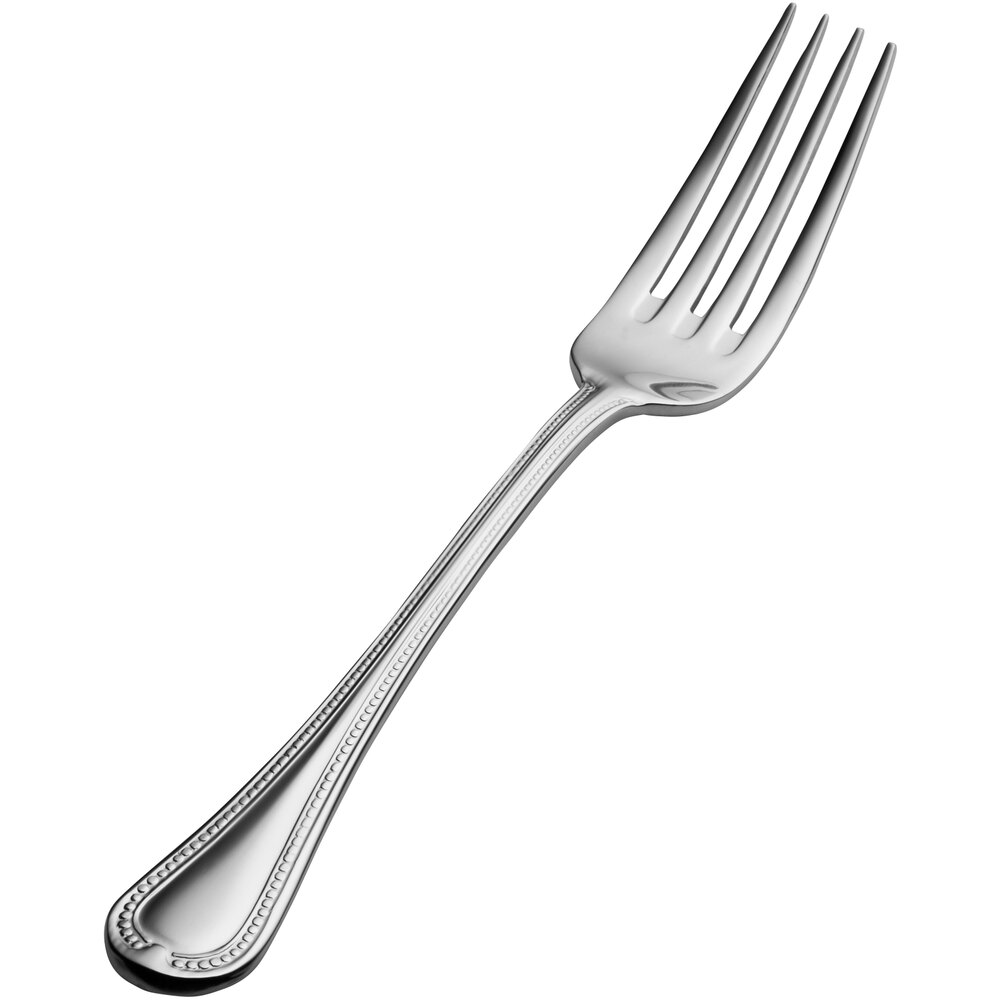 Bon Chef S705 Bolero 7 1/2" 18/10 Extra Heavy Weight Stainless Steel Regular Dinner Fork - 12/Case