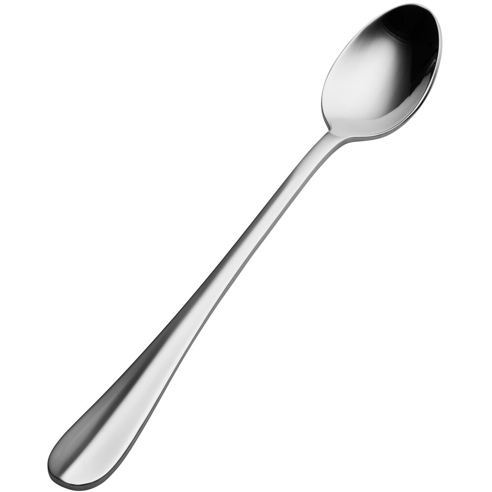 Bon Chef SBS102 Monroe 7 3/8" 18/0 Extra Heavy Weight Bonsteel Iced Tea Spoon - 12/Case