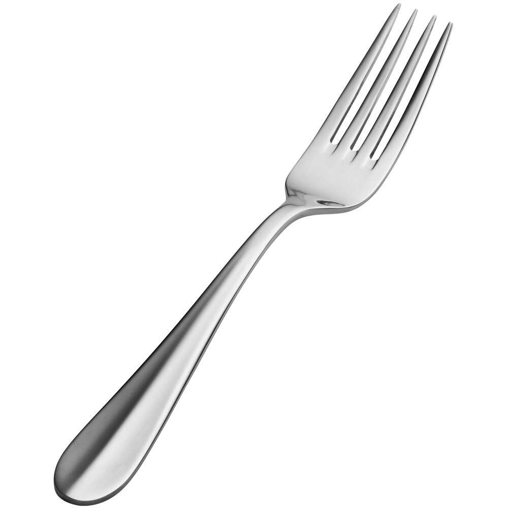 Bon Chef SBS105 Monroe 7 1/2" 18/0 Extra Heavy Weight Bonsteel Regular Dinner Fork - 12/Case