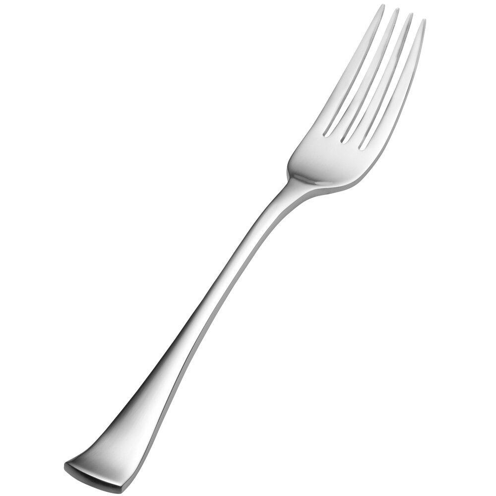 Bon Chef SBS3205 Aspen 7 7/8" 18/0 Extra Heavy Weight Bonsteel Regular Dinner Fork - 12/Case