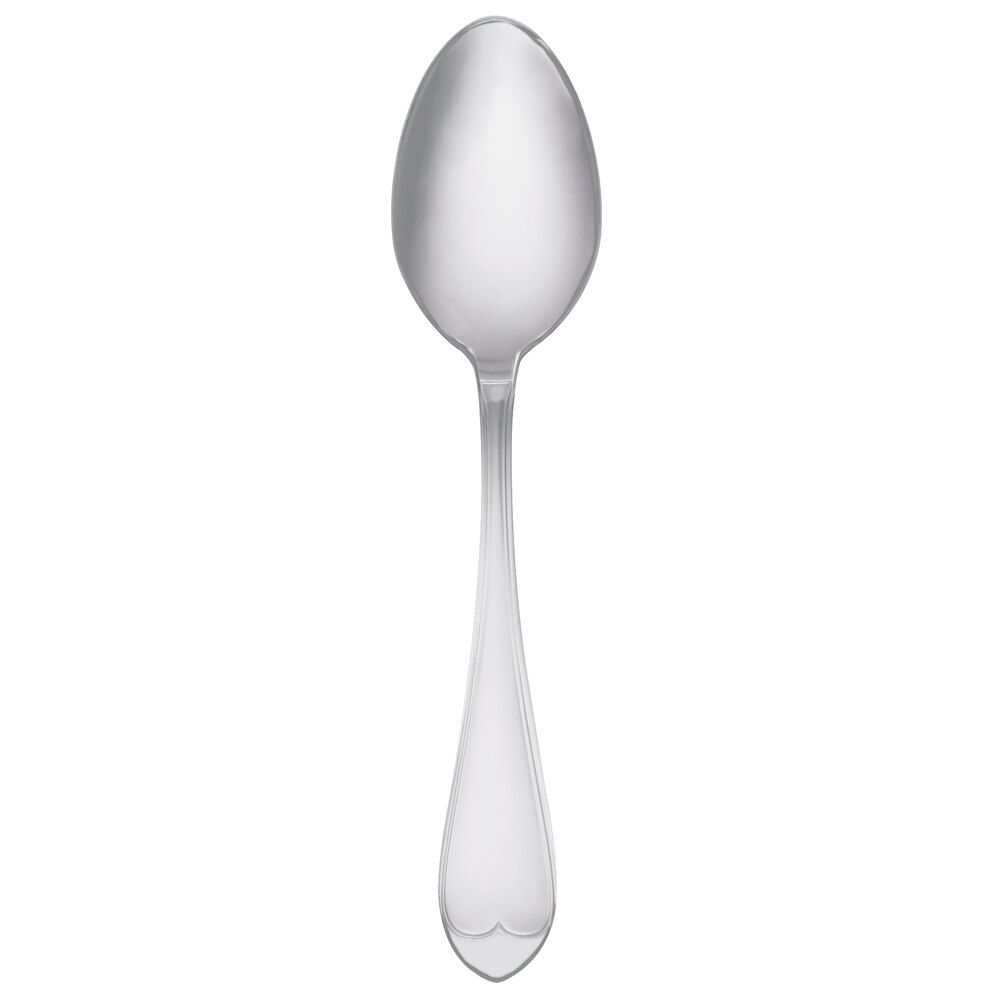 Libbey 239 002 Antique 7 1/4" 18/0 Stainless Steel Heavy Weight Dessert Spoon - 36/Case