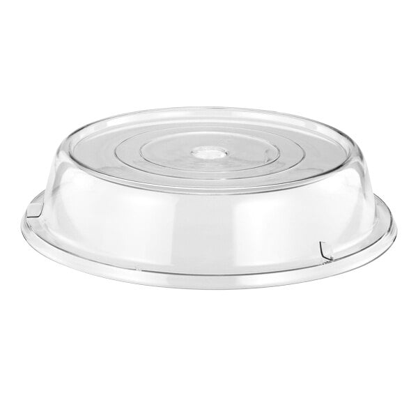 Vollrath 1078-13 10 1/2" to 10 5/8" Polycarbonate Clear Plate Cover - 12/Pack