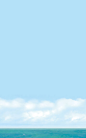 Choice 8 1/2" x 11" Menu Paper Middle Insert - Mediterranean Themed Parthenon Design - 100/Pack