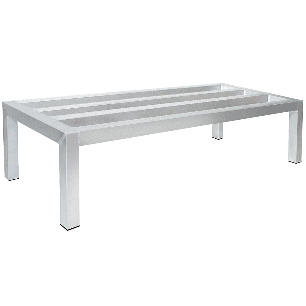 Advance Tabco DUN-2036 36" x 20" x 12" Aluminum Dunnage Rack - 2,000 lb. Capacity