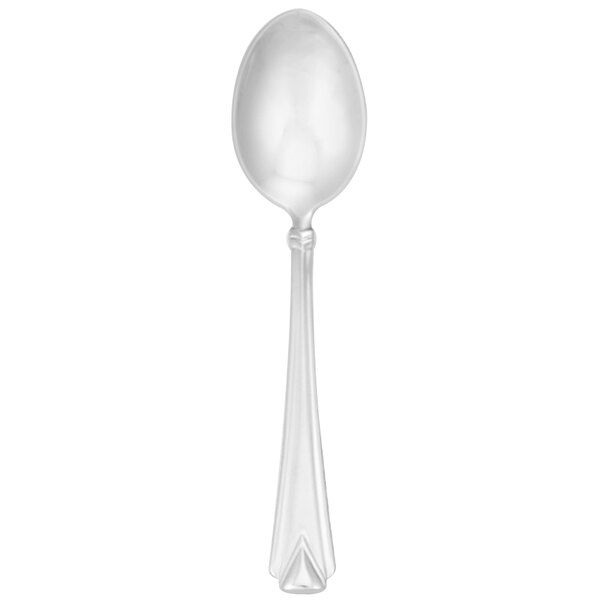 Walco Athenian from Steelite International WL2629 4 3/8" 18/10 Stainless Steel Extra Heavy Weight Demitasse Spoon - 12/Case