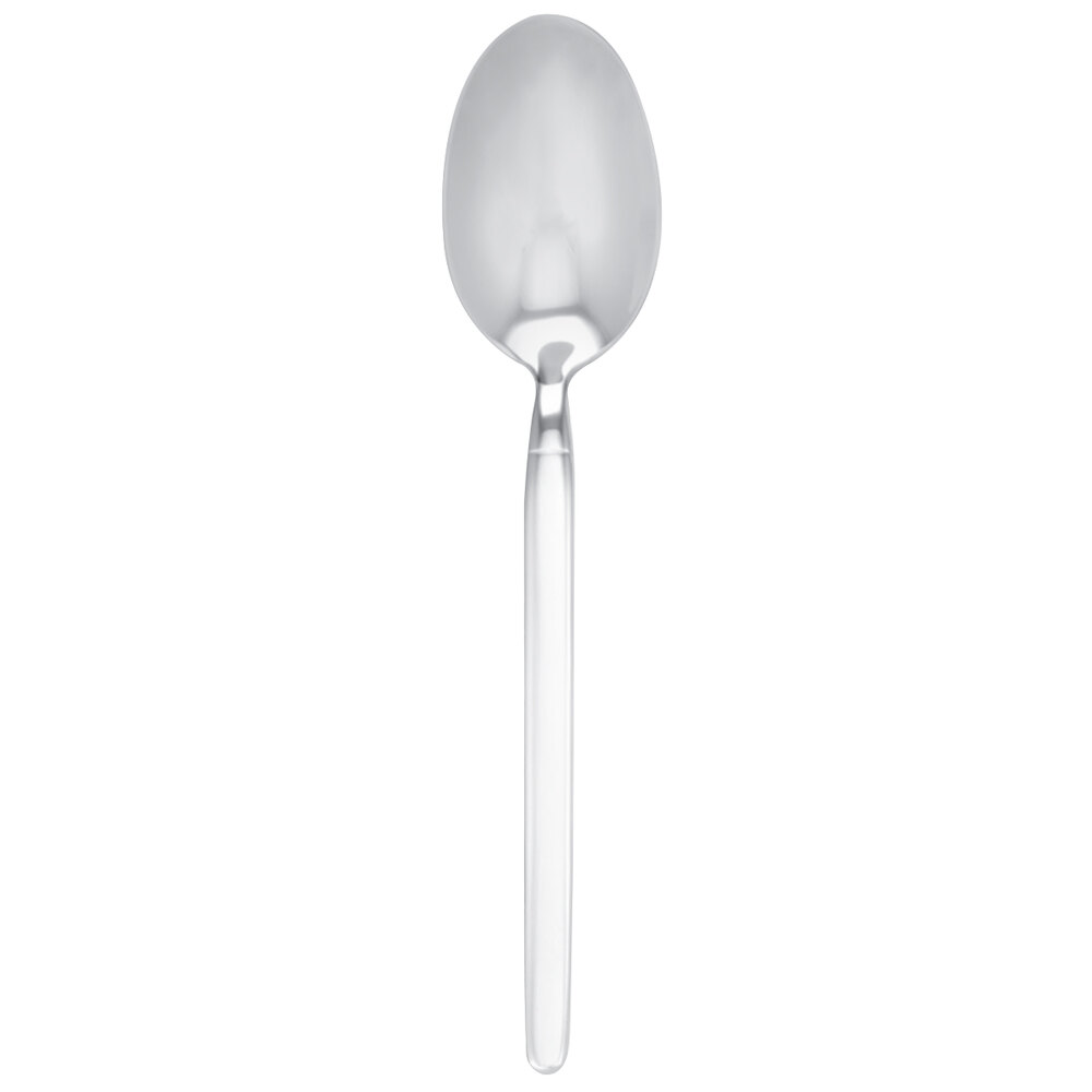 Walco Vogue from Steelite International WL2503 8 3/8" 18/10 Stainless Steel Extra Heavy Weight Tablespoon / Serving Spoon - 12/Case