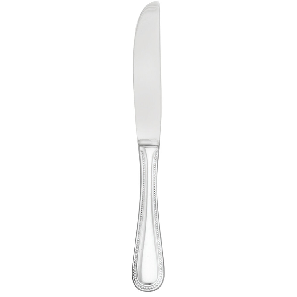 Walco Classic Bead from Steelite International WL9211 7" 18/10 Stainless Steel Extra Heavy Weight Butter Knife - 12/Case