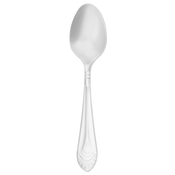 Walco Chalet from Steelite International WL9829 4 3/8" 18/10 Stainless Steel Extra Heavy Weight Demitasse Spoon - 24/Case