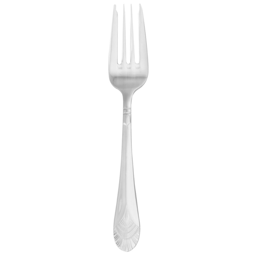 Walco Chalet from Steelite International WL9806 7" 18/10 Stainless Steel Extra Heavy Weight Salad Fork - 24/Case