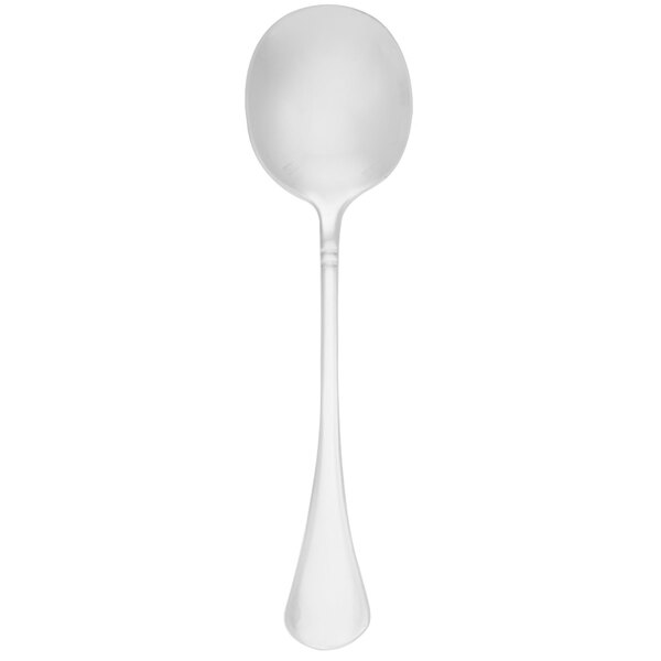 Walco Soho from Steelite International WL0712 6 1/2" 18/10 Stainless Steel Extra Heavy Weight Bouillon Spoon - 12/Case