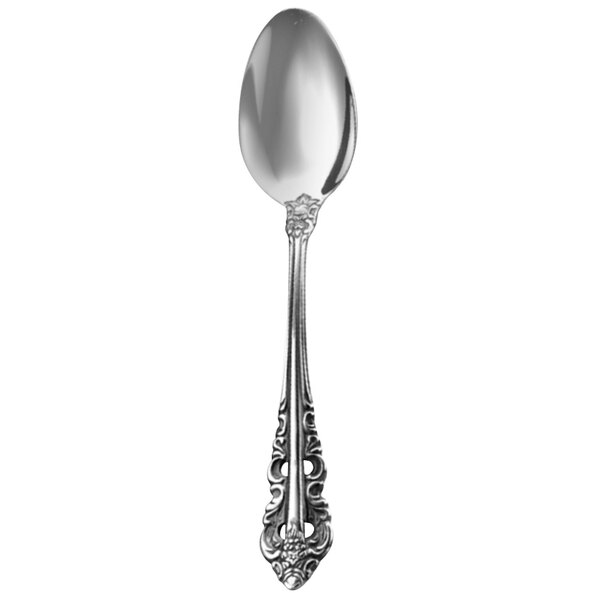 Walco Classic Baroque from Steelite International WL6801 6 1/16" 18/10 Stainless Steel Extra Heavy Weight Teaspoon - 12/Case