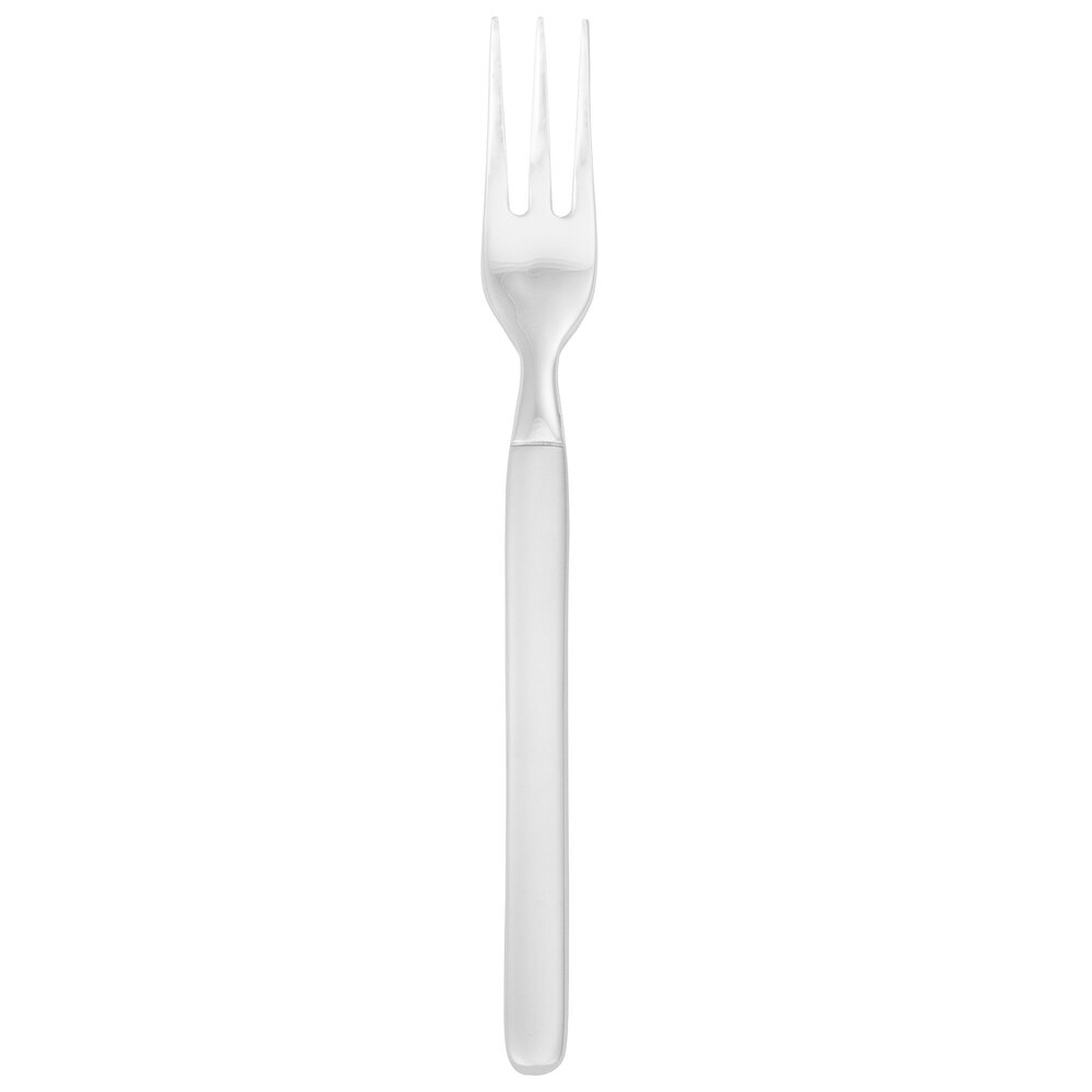 Walco Frosted Vogue from Steelite International WLS2515 5 9/16" 18/10 Stainless Steel Extra Heavy Weight Cocktail Fork - 12/Case