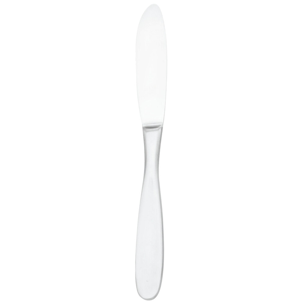 Walco Modernaire from Steelite International WL20451 9 3/4" 18/10 Stainless Steel Extra Heavy Weight European Table Knife - 12/Case