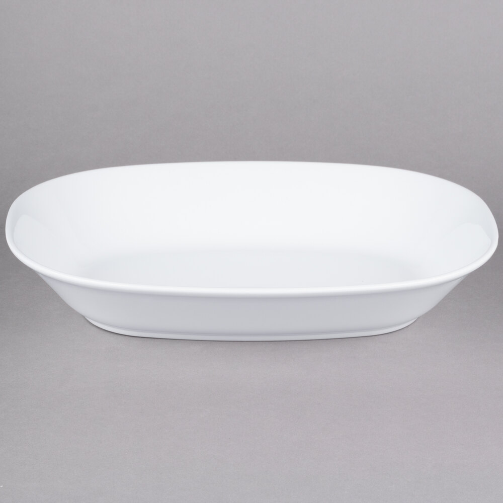 American Metalcraft MLRS12 Endurance 42 oz. Oblong Melamine Serving Bowl