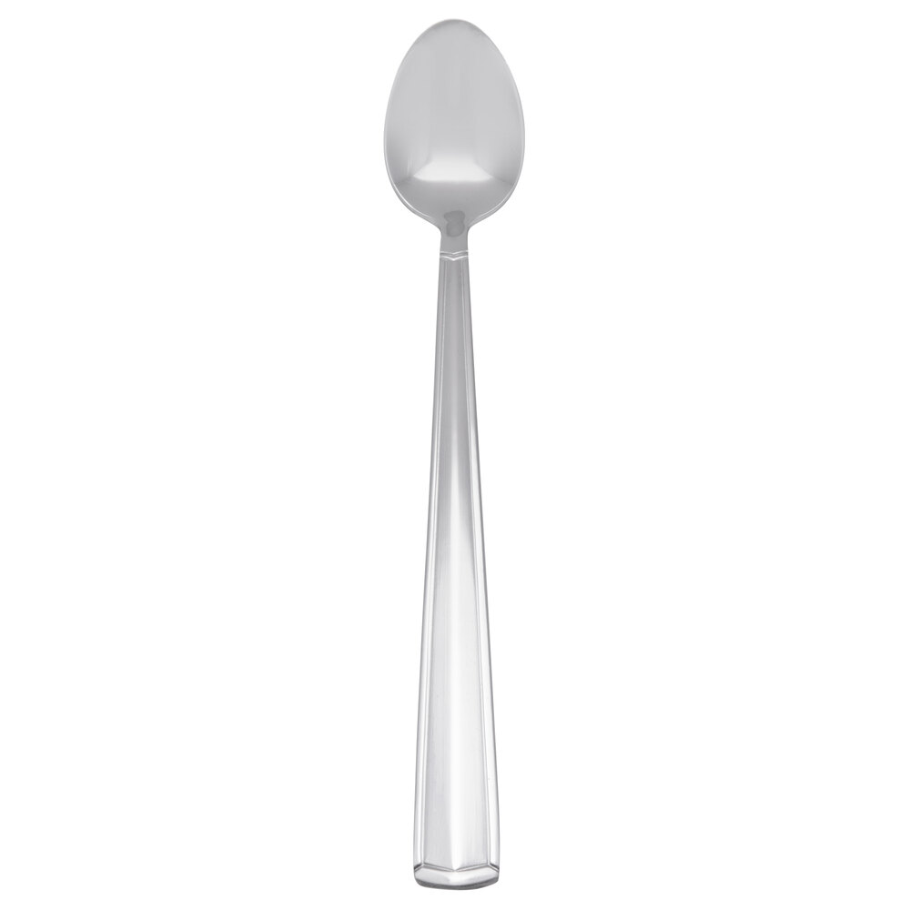 Libbey 146 021 Vermont 8 3/4" 18/0 Stainless Steel Heavy Weight Iced Tea Spoon - 36/Case