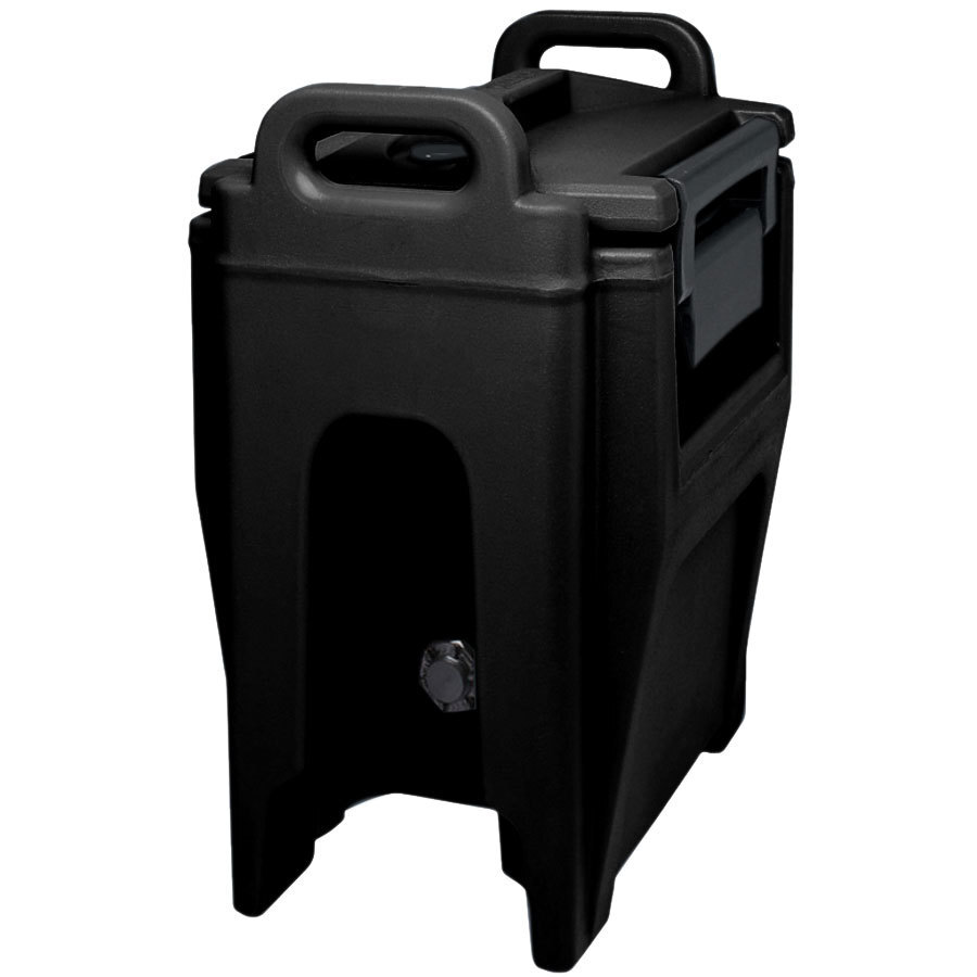 Cambro UC250PL110 Ultra Camtainer® 2.75 Gallon Black Insulated Soup Carrier