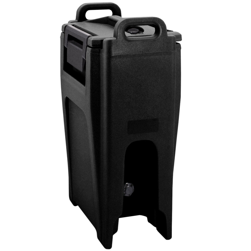 Cambro UC500PL110 Ultra Camtainer® 5.25 Gallon Black Insulated Soup Carrier