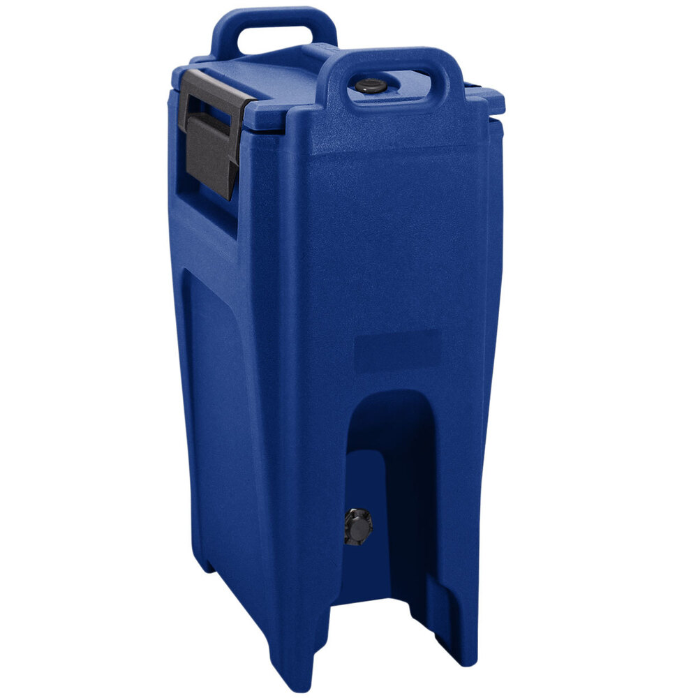 Cambro UC500PL186 Ultra Camtainer® 5.25 Gallon Navy Blue Insulated Soup Carrier