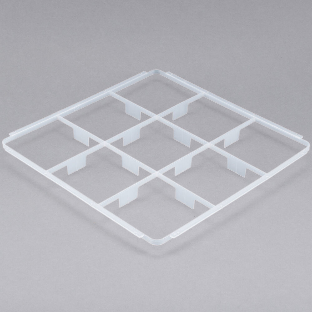 Vollrath 5230610 Signature Full-Size 9 Compartment Glass Rack Trim Divider