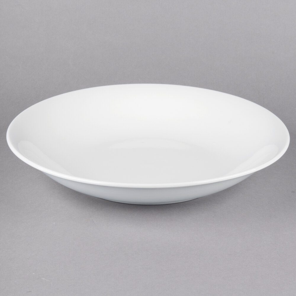 10 Strawberry Street WTR-14CPBWL Whittier 48 oz. White Porcelain Coupe Bowl - 12/Case