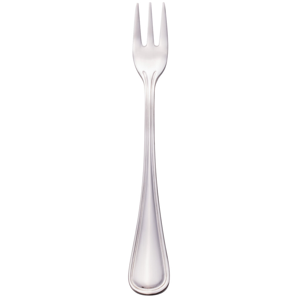 Walco Pacific Rim from Steelite International WLPAC15 5 5/8" 18/10 Stainless Steel Extra Heavy Weight Cocktail Fork - 24/Case