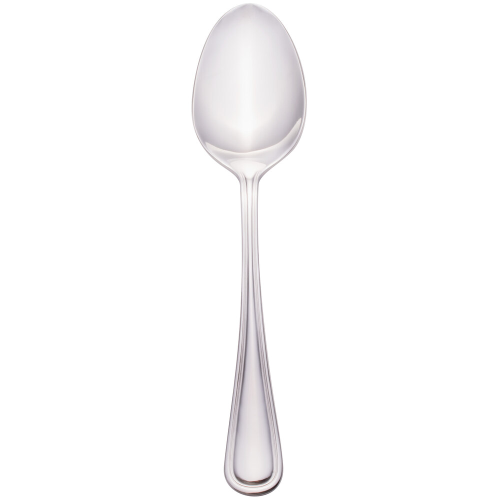 Walco Pacific Rim from Steelite International WLPAC03 8 1/4" 18/10 Stainless Steel Extra Heavy Weight Tablespoon / Serving Spoon - 12/Case