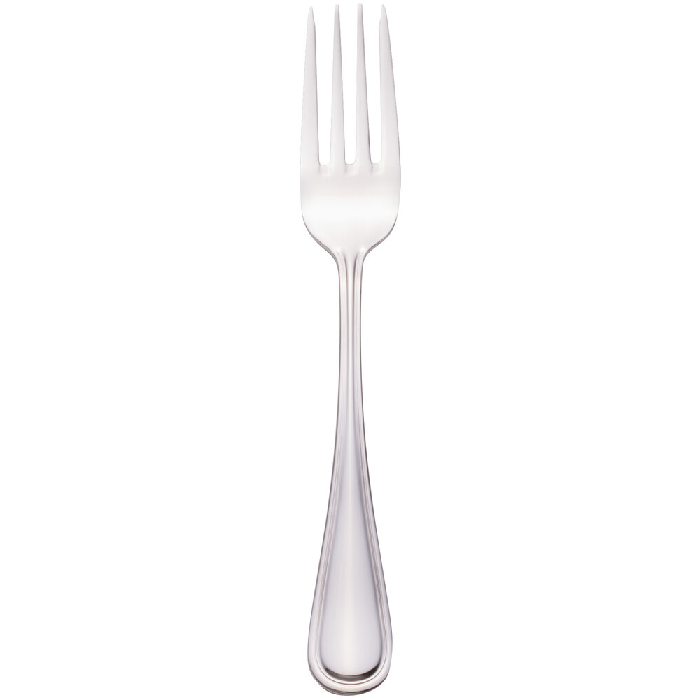 Walco Pacific Rim from Steelite International WLPAC06L 7" 18/10 Stainless Steel Extra Heavy Weight Large Salad Fork - 24/Case