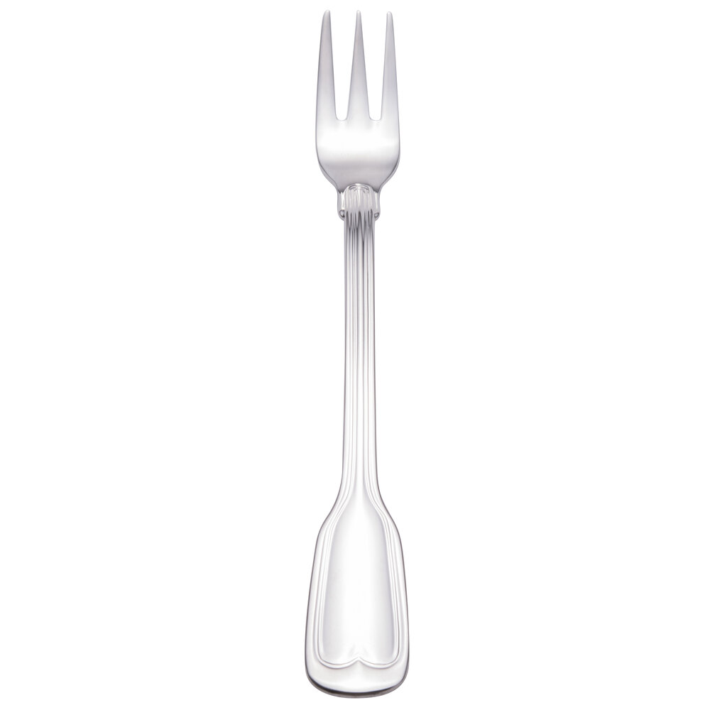 Walco Luxor from Steelite International WL9315 5 9/16" 18/10 Stainless Steel Extra Heavy Weight Cocktail Fork - 24/Case